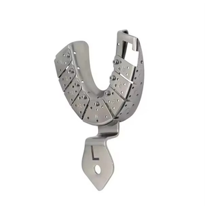 Ensemble de gouttières d'empreinte dentaire Azicon en acier inoxydable réutilisables et autoclavables pour implants ouverts et fermés - Product Image 5
