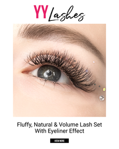 CharmLash <b>Brown</b> YY <b>Lash</b> <b>Extensions</b> Wholesale Premade Volume <b>Lash</b> Trays Soft Matte <b>Brown</b> Natural Looking Easy Application Fluffy - Product Image 4