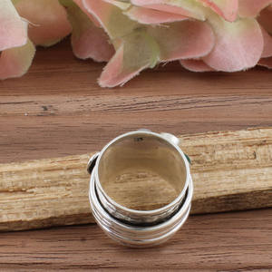 Anillo de Plata de Ley 925 con Engaste de Bisel en Forma de Corazón Romántico al por Mayor, Anillo de Compromiso Clásico, Anillos de Promesa para Mujer, Aniversario de Bodas - Product Image 5