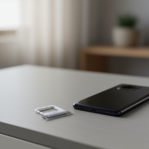 Tiroir de carte SIM WIS pour Samsung Galaxy S10 5G, cadre métallique avec étiquette ICT - Product Image 3