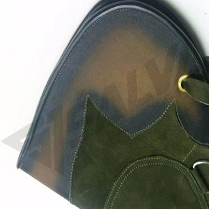 Gants d'entraînement de fauconnerie de qualité supérieure, compatibles écran tactile, sûrs pour le sport, meilleur équipement de chasse, prix abordable, en cuir, faible MOQ - Product Image 6