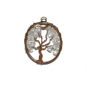 Pendentif arbre de vie 7 chakras en cristal, vente en gros, livraison gratuite - Product Image 4