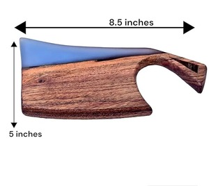 เขียงไม้เนื้อแข็งเคลือบอีพ็อกซี่ลายพิเศษสำหรับครัว - Product Image 6