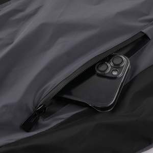 Veste imperméable coupe-vent à capuche pour homme, manteau de pluie d'hiver pour extérieur, veste longue de créateur OEM pour homme - Product Image 3