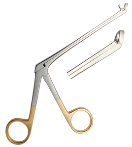 Pinces de coupe nasales manuelles Weil Blakesley 2,0 mm à coupe traversante, ensemble d'instruments ORL, longueur de bras 12,5 cm, en acier, Classe I - Product Image 1