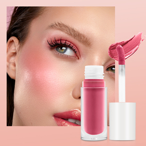 7 Colors High Pigment Waterproof Liquid <b>Blush</b> Buildable Long-Lasting Multi-Use Cheek & Lip Tint with Natural Flush - Product Image 6
