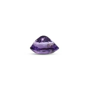 Certified Natural Amethyst 8.55 Carat Faceted Heart Cut Loose Gemstone for Fine Jewelry - Product Image 3
