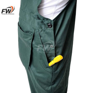 Pantalones de Trabajo Personalizados con Tirantes Industriales de Nuevo Diseño, Overoles de Seguridad - Product Image 3