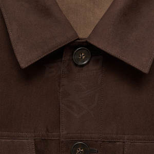 Modern Style Apparel <b>Suede</b> <b>Jacket</b> Smooth Finish Lightweight Comfort Ideal For Street Style And Everyday Use - Product Image 5