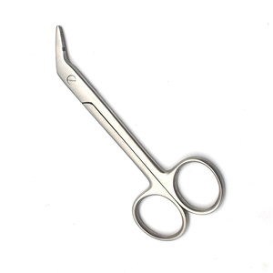 Ciseaux courbés universels de 12 cm en acier inoxydable, instrument dentaire manuel pour couper les fils et ligatures orthodontiques - Product Image 4