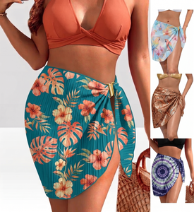Sarong Polynésien Imprimé Personnalisé, Paréo Hawaïen Léger, Vêtement de Plage Tropique, Fabricant OEM ODM - Product Image 4