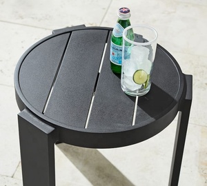 Aluminum Stackable Round <b>Stool</b> Made in India Handmade Commercial Buyers Usage Hotel <b>Bar</b> Room Restaurant Indoor Outdoor Living - Product Image 2