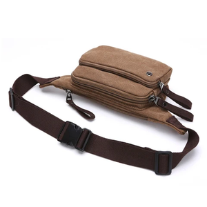 Women Waist Pack with <b>Adjustable</b> <b>Strap</b> Man Chest Bag Solid Color Crossbody Water Waist Bag for Ready to Ship Waterproof - Product Image 3