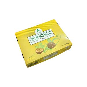 Caja Plegable Rígida de Cartón Corrugado de 3 Capas, 25*25*5cm, Personalizada para Empaque de Maracuyá, con Recubrimiento UV, Reciclada - Product Image 2