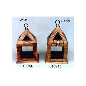 Lanterne en fonte d'aluminium dans une finition en nickel brut et une forme ronde Lanterne de Noël Diwali Bougeoir Jardin Salon Décor - Product Image 2