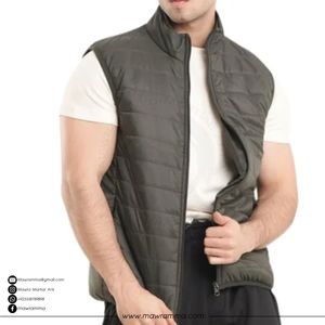 Blouson d'hiver matelassé à capuche personnalisé pour homme, haute qualité, imperméable, avec logo personnalisé sur le devant, design unisexe, patchwork et lettres - Product Image 2