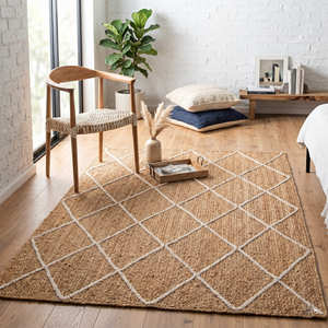 Tapis de chambre d'enfant gris uni moderne à tissage plat pour chambre de bébé, salle de jeux et chambre d'enfant - Écologique et adapté aux animaux de compagnie - Product Image 3