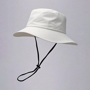 Sombreros de Pescador Personalizados de Mezclilla y Terciopelo con Bordado y Logotipo, Material de Algodón, para Uso Casual, Viajes y Actividades al Aire Libre, con Patrón de Letras - Product Image 3