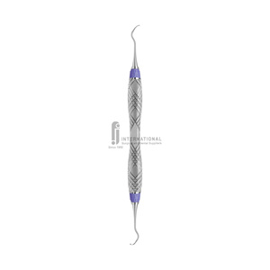 Cureta Gracey de Alta Calidad F.J.INTERNATIONAL Dental Columbia University 13/14, Mango Ergonómico Hueco, Instrumento Periodontal - Product Image 4