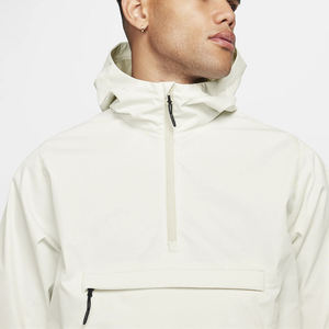 เสื้อแจ็คเก็ตผ้าแคนวาสน้ำหนักเบาแบบ unisex สำหรับกอล์ฟ พับเก็บได้ เหมาะสำหรับฤดูหนาว สวมใส่สบาย มีฮู้ด ซิปยาวครึ่งตัว แขนยาว เหมาะสำหรับกิจกรรมกลางแจ้ง - Product Image 3