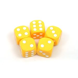 16mm Custom <b>Resin</b> <b>Crafts</b> Dice Square Arithmetic Game Dice for Board Games & Educational Activities - Product Image 2