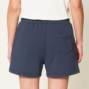Women's Sweat <b>Shorts</b> SpandexPolyester Fleece High Waist Drawstring Closure Summer Sports <b>Shorts</b> for Women Custom with Pockets - Product Image 2