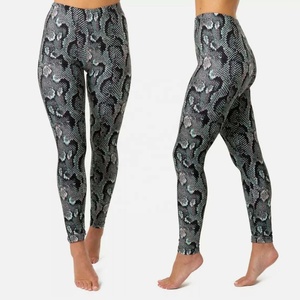 Pantalones tobilleros elásticos para mujer, mallas con estampado de Animal, longitud completa, diseño personalizado por sublimación, Fitness, pijama - Product Image 1
