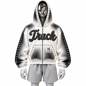 Sudaderas con Capucha Personalizadas para Hombre, Invierno 2026, 100% Algodón, Felpa de 320g, Ecológicas, Impermeables, de Secado Rápido, Estilo Urbano, OEM - Product Image 2