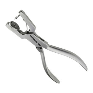 Pince à perforer professionnelle Ainsworth pour la préparation du barrage dentaire, en acier inoxydable de qualité supérieure, perforateur de barrage orthodontique - Product Image 2