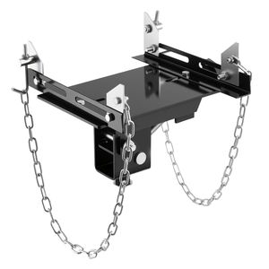 Adattatore per Sollevatore a Cric Idraulico in Acciaio Rinforzato, Capacità di Carico 500 kg/0,5 Tonnellate, per Sollevamento Trasmissioni Auto - Product Image 1