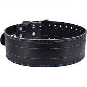 Cinturón de Levantamiento de Pesas para Entrenamiento en Gimnasio, Cinturón de Soporte de Fuerza con Logotipo Personalizado, Tamaño y Color por BURAQ MMA SPORTS - Product Image 1