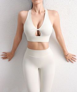 Soutien-gorge de sport dos nageur personnalisé pour femme grande taille, vêtement de yoga respirant à séchage rapide, logo avant, tissu doux, usage quotidien, OEM ODM - Product Image 4