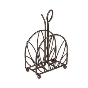 Refined Metal Napkin Holder Elegant Table Organizer Dining Decor Kitchen Accessory Stylish Home Restaurant Display Stand - Product Image 4