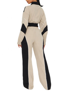 Ensemble de survêtement en nylon imprimé pour femme grande taille, élégant, deux pièces, respirant, séchage rapide, pour la course à pied, le yoga, les vêtements décontractés - Product Image 2