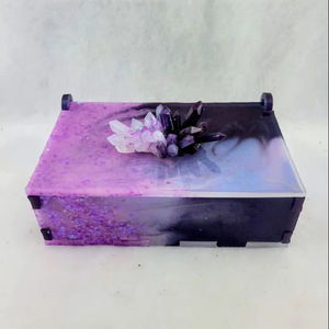 กล่องเรซิ่นตกแต่ง TIME 2 DECOR - ปรับแต่งขนาด/สี/ดีไซน์ได้ กล่องเก็บของงานฝีมือคุณภาพสูงจากช่างฝีมืออินเดีย เหมาะสำหรับเป็นของขวัญงานแต่งงาน - Product Image 1