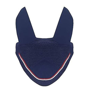 Venta al por mayor de velo antimosquitos de malla personalizado para caballos, orejeras de algodón de alta calidad, gorro suave para orejas de caballo estilo western. - Product Image 1
