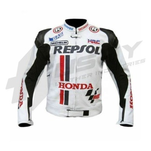 Chaqueta de moto de cuero de vaca Original de alta calidad chaqueta de protección de jinete transpirable personalizada al por mayor - Product Image 2