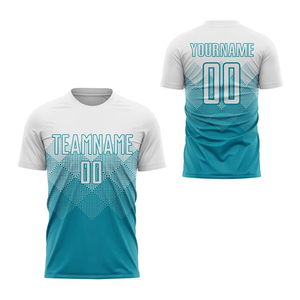 Camiseta de Fútbol de Malla Transpirable de Alta Calidad, Impresa con Técnica de Pedrería, Color Personalizado, 100% Poliéster, Servicio OEM Disponible - Product Image 2
