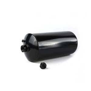 Bidon métallique noir en acier laminé à froid pour liquides 18L 20L pour peinture et vernis, exportation - Product Image 1