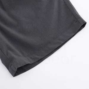 Pantalones Cortos Deportivos de Algodón para Hombre, de Color Sólido, con Cordón Ajustable, Cintura Media, Transpirables - Product Image 3
