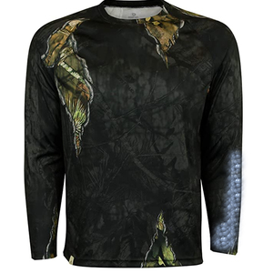 เสื้อเชิ้ตลายพรางสำหรับผู้ชาย แขนยาว น้ำหนักเบา เหมาะสำหรับการล่าสัตว์ กิจกรรมกลางแจ้ง เดินป่า ตั้งแคมป์ ท่องเที่ยว และกิจกรรมภาคสนาม - Product Image 1
