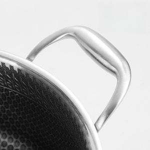 Olla de Aluminio Ecológica en Oferta, Apta para Cocina de Inducción y Gas, con Tapa, Apta para Lavavajillas, Gran Capacidad - Product Image 5