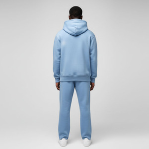 Wholesale Custom Logo High Quality Winter Heavyweight Vintage Sweatpants Streetwear Hoodie Set Cotton Tech Fleece Tracksuits for - Product Image 3