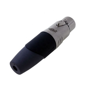 Conector XLR Hembra de Aleación de Zinc de Alta Calidad con 3 Pines de Bronce Fosforado 3P/15A para Aplicaciones de Audio y Video - Product Image 3