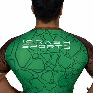 Nuevo Diseño de Moda: Traje de Baño para Mujer con Manga Corta, Estampado Digital y Cuello Redondo, Sublimado - Product Image 5