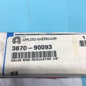 Vanne miniature régulatrice AMAT 3870-90093 1/8" - Équipements et pièces semi-conductrices de renommée mondiale à confiance - Product Image 1