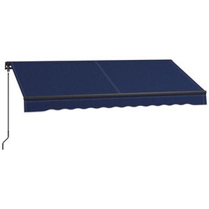 Tenda da Sole Estensibile in Lega di Alluminio per Finestre e Porte, Operazione Manuale, Copertura per Balcone e Patio con Protezione dalla Pioggia in PC Rivestito - Product Image 3