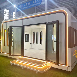 Casa Móvil Moderna Multifuncional de Fábrica, 26 <span class=keywords><strong>Metros</strong></span> <span class=keywords><strong>Cuadrados</strong></span>, Prefabricada, Tipo Cabaña Apple para Hotel o Campamento - Product Image 2