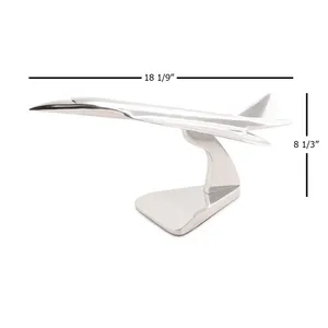 Nueva Tendencia: Escultura Abstracta de Aluminio Chapada en Oro con Acabado Antiguo para Mesa de Oficina, Consola de Entrada, Moderna y Pulida Zahid - Product Image 2