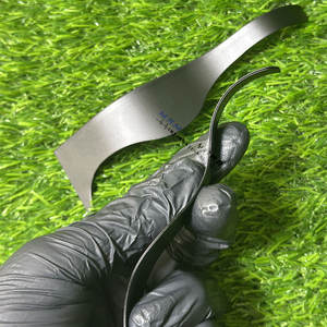 Rasoir droit de barbier de style dominicain de haute qualité, rasoir de sécurité à l'ancienne pour le rasage, outil de toilettage des sourcils et de la barbe pour salon de coiffure - Product Image 3